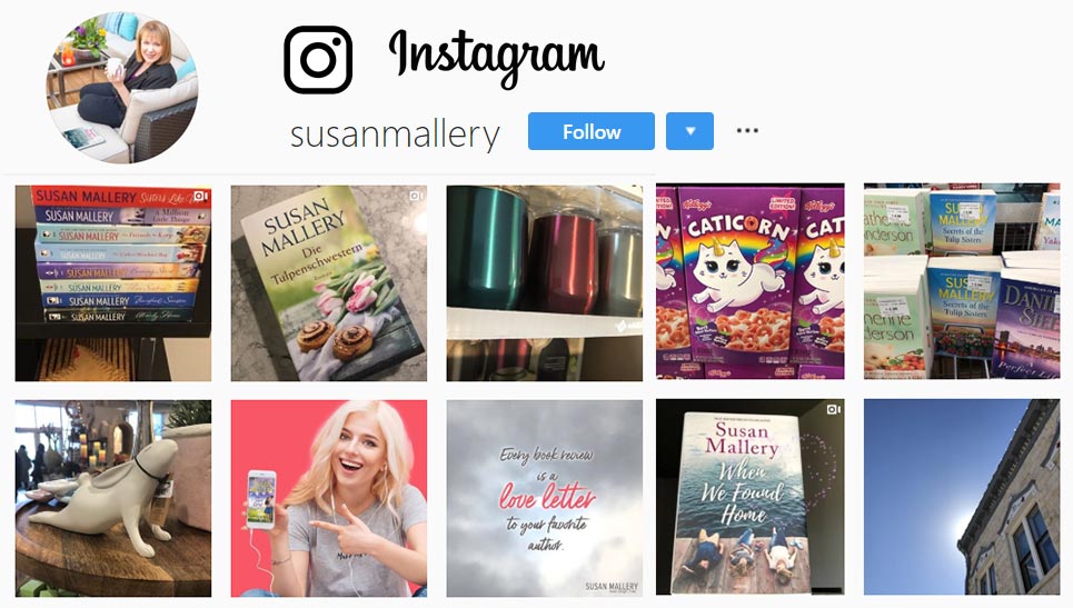 Follow Susan on Instagram