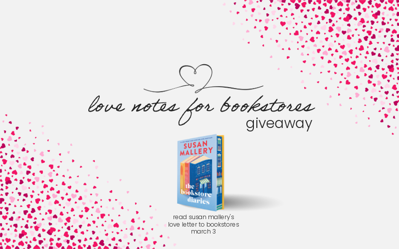 Love Notes to Bookstores Giveaway